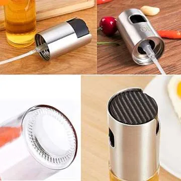 Olive Oil Sprayer Spritzer Bottle for Cooking Oil Dispenser Vinegar Bottle-Air Fryer/Kitchen Cooking/Frying/Salad/Baking/BBQ