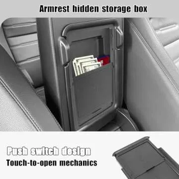 Neepiar 3PCS Center Console Organizer for Honda CRV