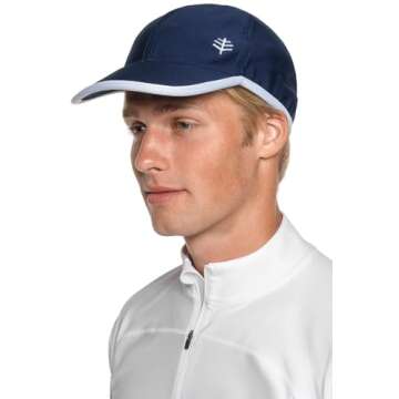 Coolibar UPF 50+ Wave Rider Cap for Sun Protection