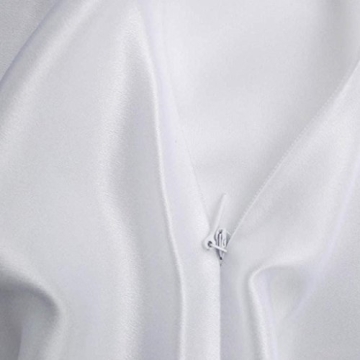 Premium White Silk Pillowcase Set for Quality Sleep