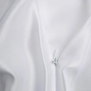 Premium White Silk Pillowcase Set for Quality Sleep