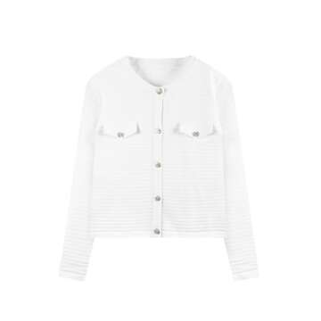 Tanou Women's 2024 Fall Fashion Casual Long Sleeve Cardigan Sweaters Button Up Knit Blazers Lady Twe...