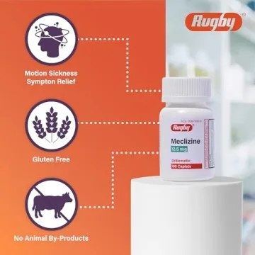 Rugby Meclizine 12.5mg Tablets for Nausea Relief