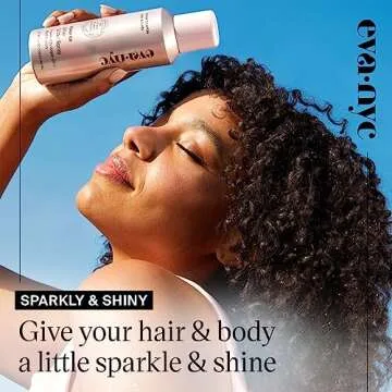 Eva NYC Kweeen Silver Glitter Spray for Body and Hair