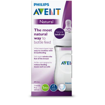 Philips AVENT Natural Baby Bottle for Easy Feeding