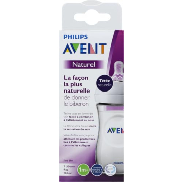 Philips AVENT Natural Baby Bottle for Easy Feeding