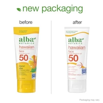 Alba Botanica SPF 50 Island Vibe Sunscreen - 3 Oz Lotion