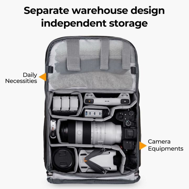 K&F Concept 20L Camera Backpack with Rain Cover
