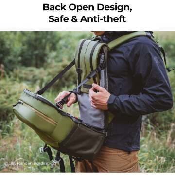 K&F Concept 20L Camera Backpack with Rain Cover