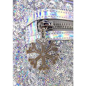 Loungefly X LASR Exclusive Disney Holographic Sequin Minnie Mini Backpack