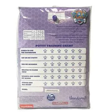Paw Patrol Girls Toddler Potty Training Pants With Chase, Skye & More With Success Chart & Stickers Size 18, 2T, 3T, 4T, 7-Pack, 2T