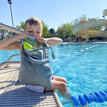 ALVABABY Waterproof Wet Dry Bags for Parents and Travel