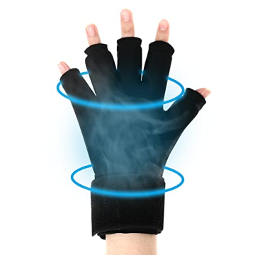 Luguiic Finger Arthritis Compression Ice Glove for Pain Relief