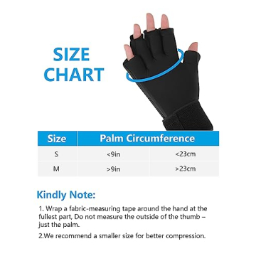 Luguiic Finger Arthritis Compression Ice Glove Pain Relief