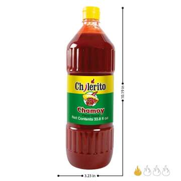 El Chilerito Chamoy 33.8 Fl. Oz (Pack of 1)