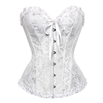 Stylish frawirshau Women's Lace Up Corset for All Occasions