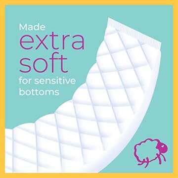 Sposie Diaper Booster Pads - Super Soft & Absorbent Overnight Inserts