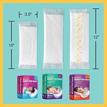Sposie Diaper Booster Pads for Ultimate Overnight Protection