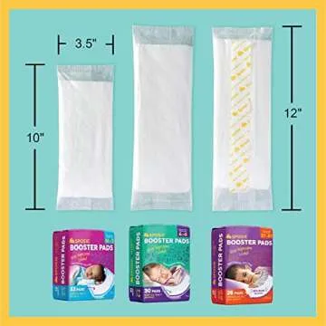 Sposie Diaper Booster Pads for Ultimate Overnight Protection