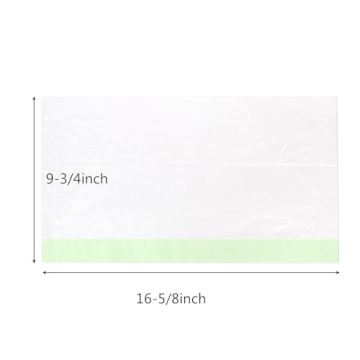 Tebery Portable Potty Chair Liners - 100 Pack Disposable