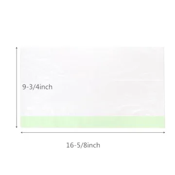 Tebery Portable Potty Chair Liners - 100 Pack Disposable