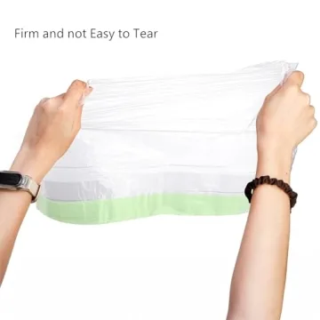 Tebery Portable Potty Chair Liners - 100 Pack Disposable