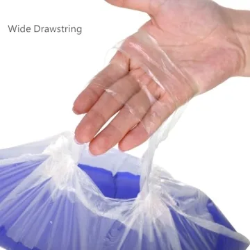 Tebery Portable Potty Chair Liners - 100 Pack Disposable