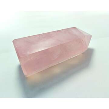 Mina Heal Healing Crystal Wands Point Faceted Prism Bars for Reiki Chakra Meditation Therapy Deco, C...