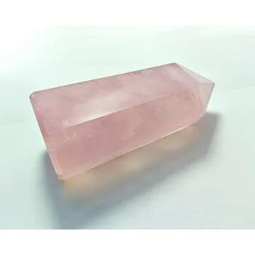 Mina Heal Healing Crystal Wands Point Faceted Prism Bars for Reiki Chakra Meditation Therapy Deco, C...