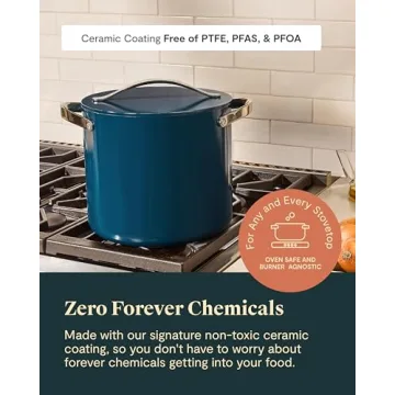 Caraway 12 Qt Non-Stick Stock Pot for Big Batches