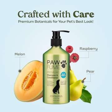 Pawfume Dog Shampoo and Conditioner with Deodorizer