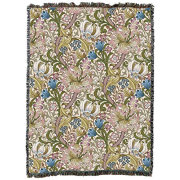 Pure Country Weavers William Morris Arts & Crafts Blanket