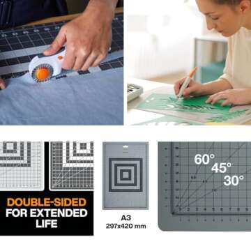 Fiskars Self-Healing Cutting Mat 30x45cm for Quilting