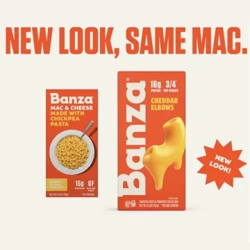 Banza Mac and Cheese - High Protein Gluten Free Variety Pack