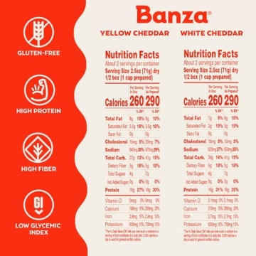 Banza Mac and Cheese - High Protein Gluten Free Variety Pack