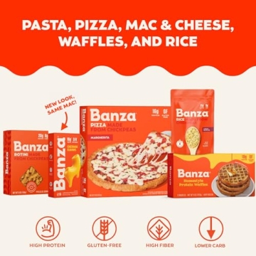 Banza Mac and Cheese - High Protein Gluten Free Variety Pack