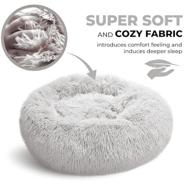 Whiskers & Friends Small Dog Bed Washable and Cozy