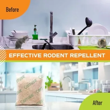 CARRUSE Peppermint Oil Rodent Repellent 10 Packs