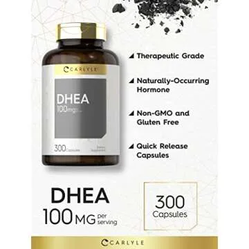 Carlyle DHEA 100mg Supplement for Optimal Hormone Balance