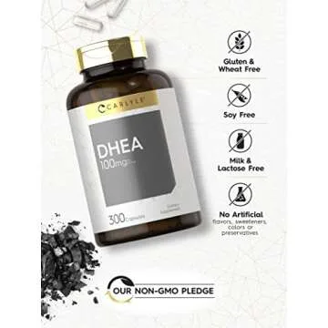 Carlyle DHEA 100mg Supplement for Optimal Hormone Balance