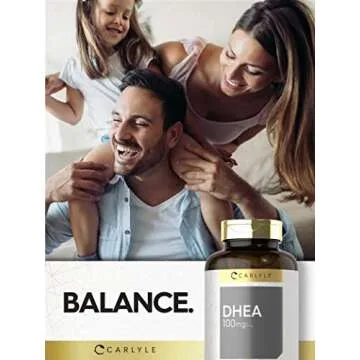 Carlyle DHEA 100mg Supplement for Optimal Hormone Balance