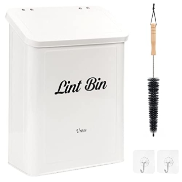Uross Magnetic Lint Bin for Organized Laundry Room