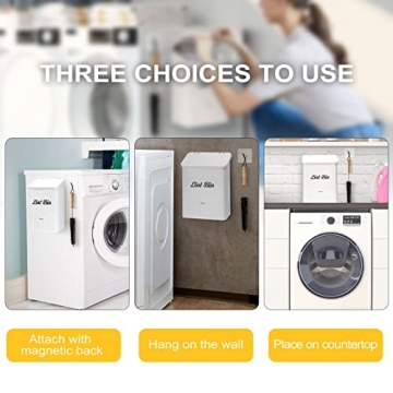 Uross Magnetic Lint Bin for Organized Laundry Room