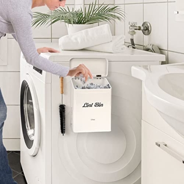 Uross Magnetic Lint Bin for Organized Laundry Room