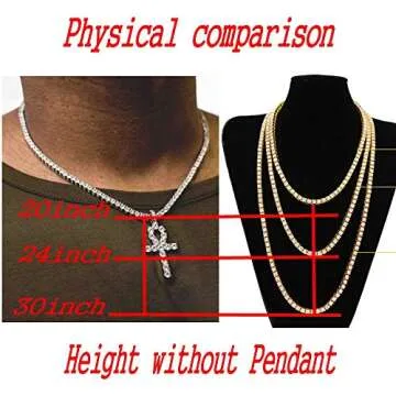 Elegant 18K Gold Iced Out Cross Pendant for Men