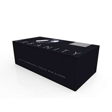 Stemless Wine Glasses - Unbreakable Shatterproof BPA Free Plastic Tritan (Set of 8) 16oz - Dishwasher Safe