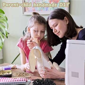 Cumkluu 700 Pcs Black Plastic Crochet Safety Eyes with Washers for 6-14mm Stuffed Animals and Amigurumi DIY Halloween Decorations