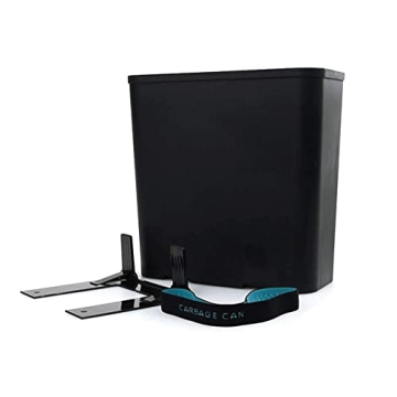 Carbage Can Premium Car Trash Can with Floor Mat Clip and Bag Securement Band | Keep Car Tidy with T...