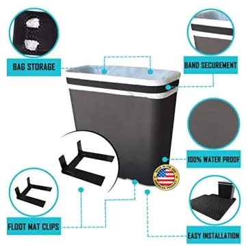Carbage Can Premium Waterproof Car Trash Bin for Any Vehicle