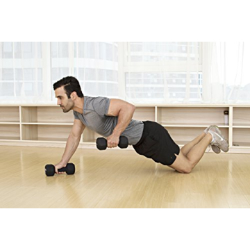 Neoprene Dumbbell Pairs by Day 1 Fitness – 3 Pounds